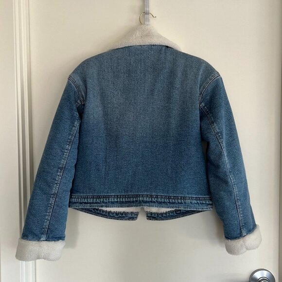 Hollister | Jackets & Coats | Shearling Denim Jacket - Picture 2 of 3